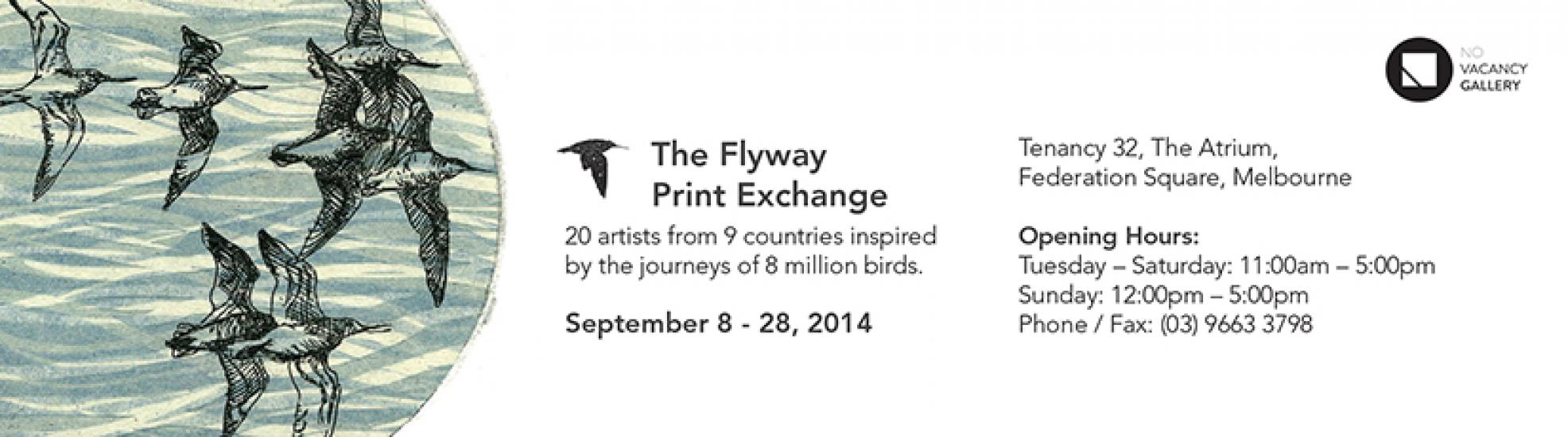 The Flyway Print Exchange Bookmark