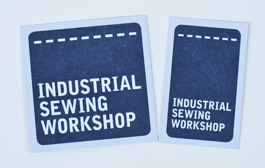 Industrial Sewing Workshop Recycled Business Cards