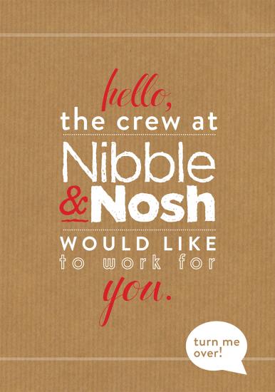 Nibble & Nosh flyer