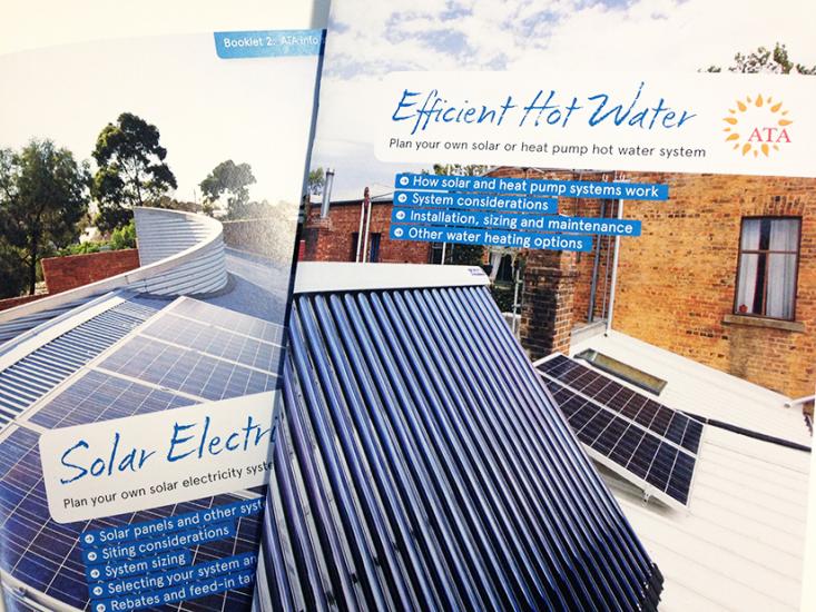 ATA Solar Hot Water and Solar Electricity Booklets