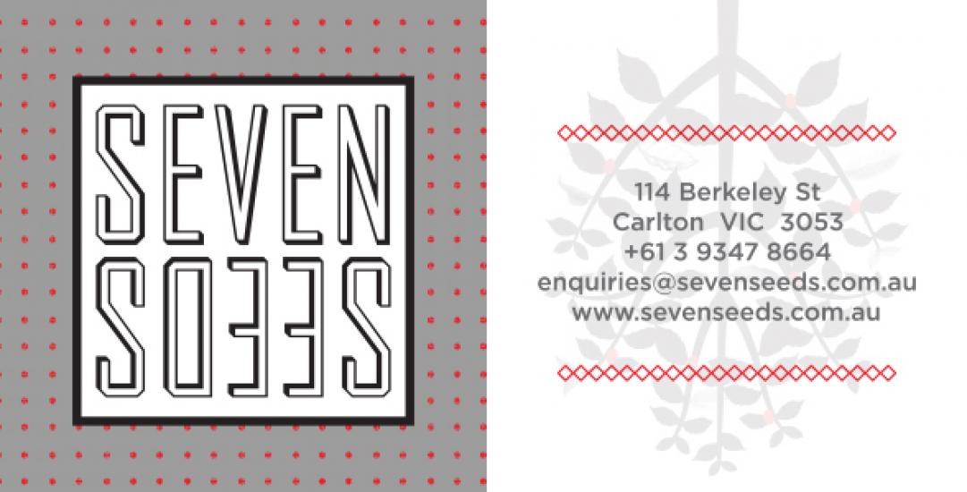 Seven Seeds Business Cards