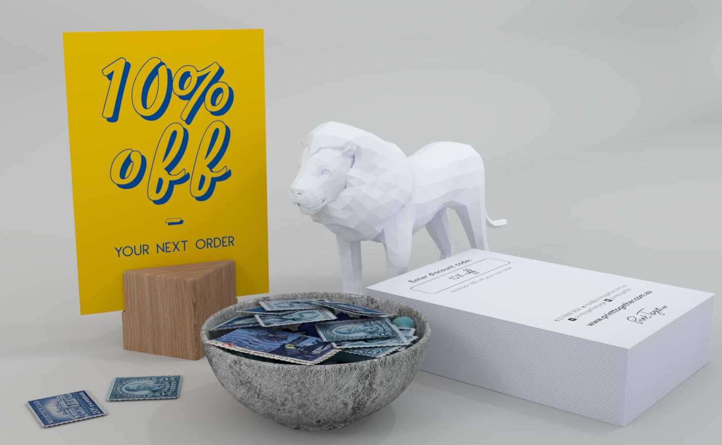 Discount postcards