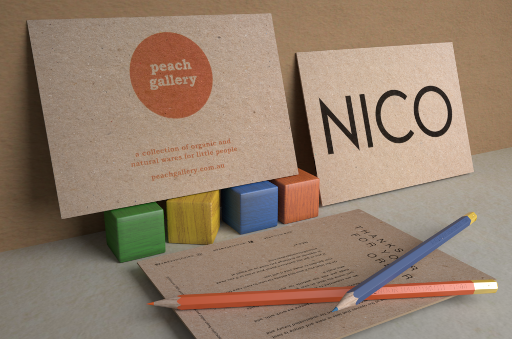 Kraft Postcards